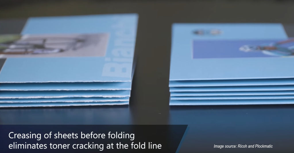 creasing and folding digital stocks