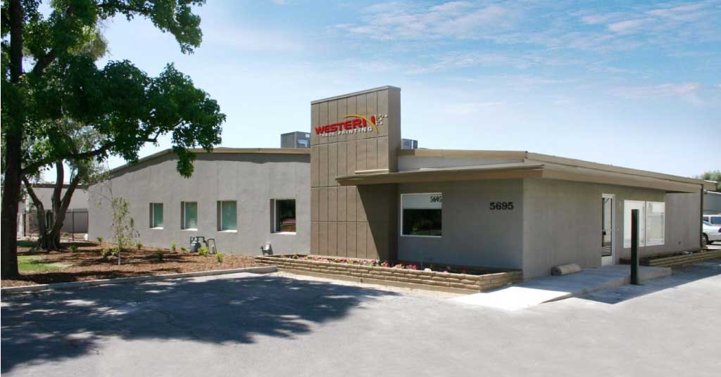Western Trade Printing facility in Fresno CA